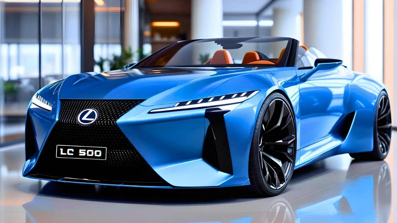 2025 Lexus LC 500 Convertible: A Stunning Evolution of Sports Car Luxury