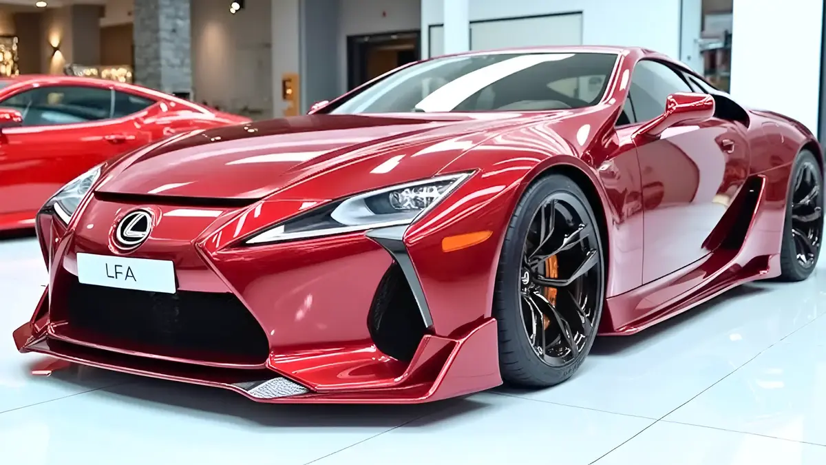 2025 Lexus LFA Returns : America’s First Look at the 950-HP Hybrid Supercar