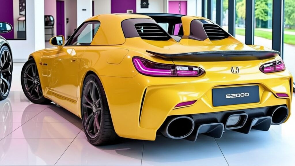 2026 Honda S2000 : Power, Precision Handling & Modern Tech Upgrades